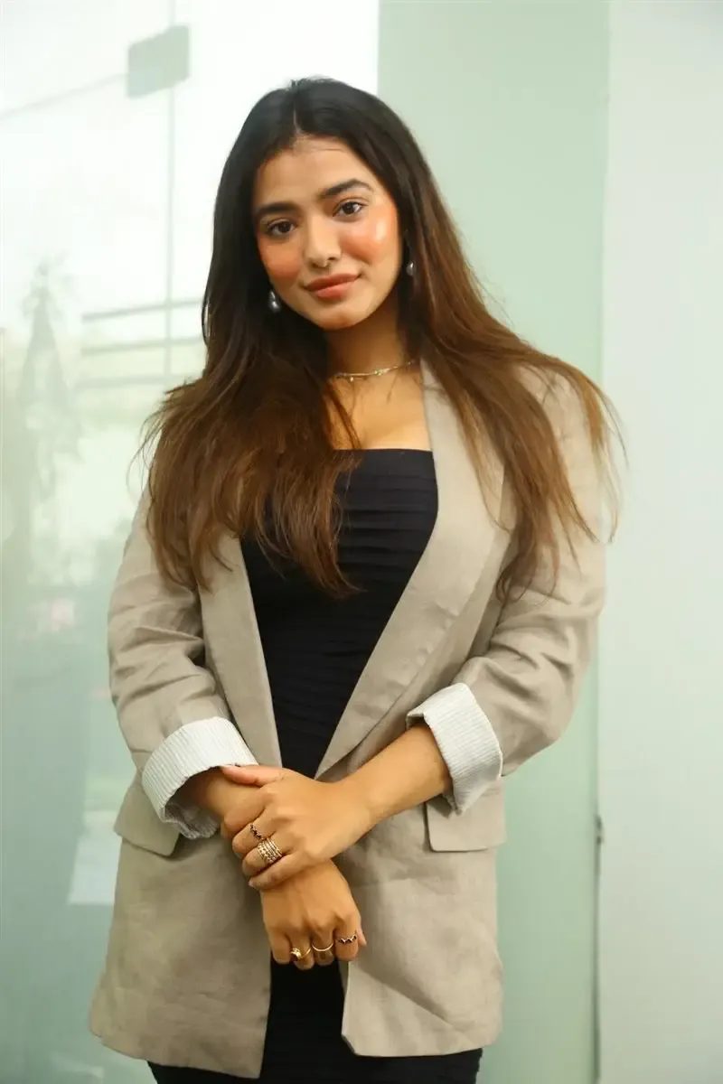 Tollywood Actress Ketika Sharma Stills at BRO Movie Interview